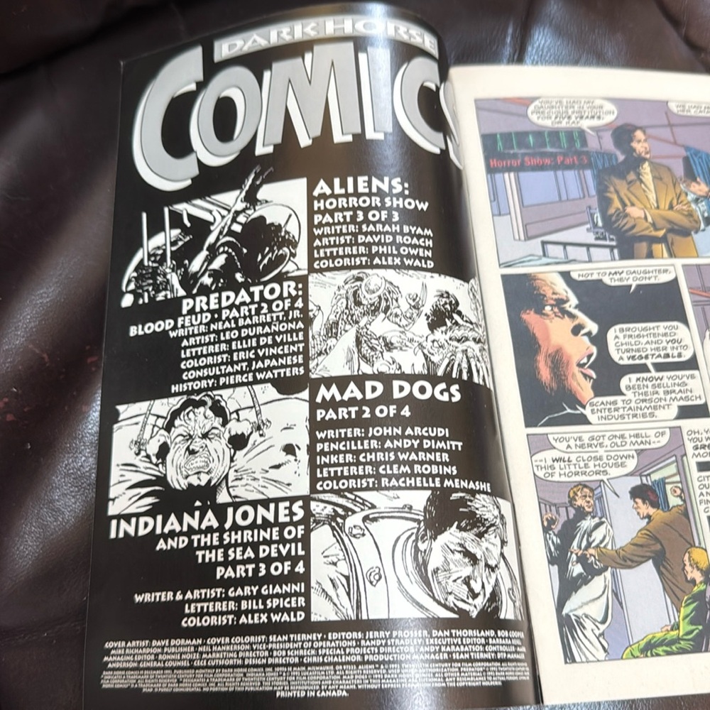 Comic, Four Dark Horse issues, #5, 1992 - Picture 4 of 7
